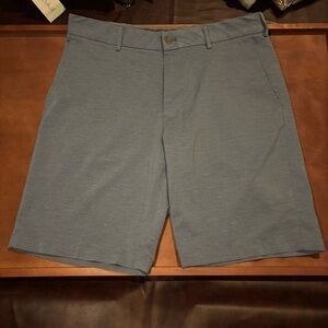 Walter Hagen Blue Flat Front Shorts